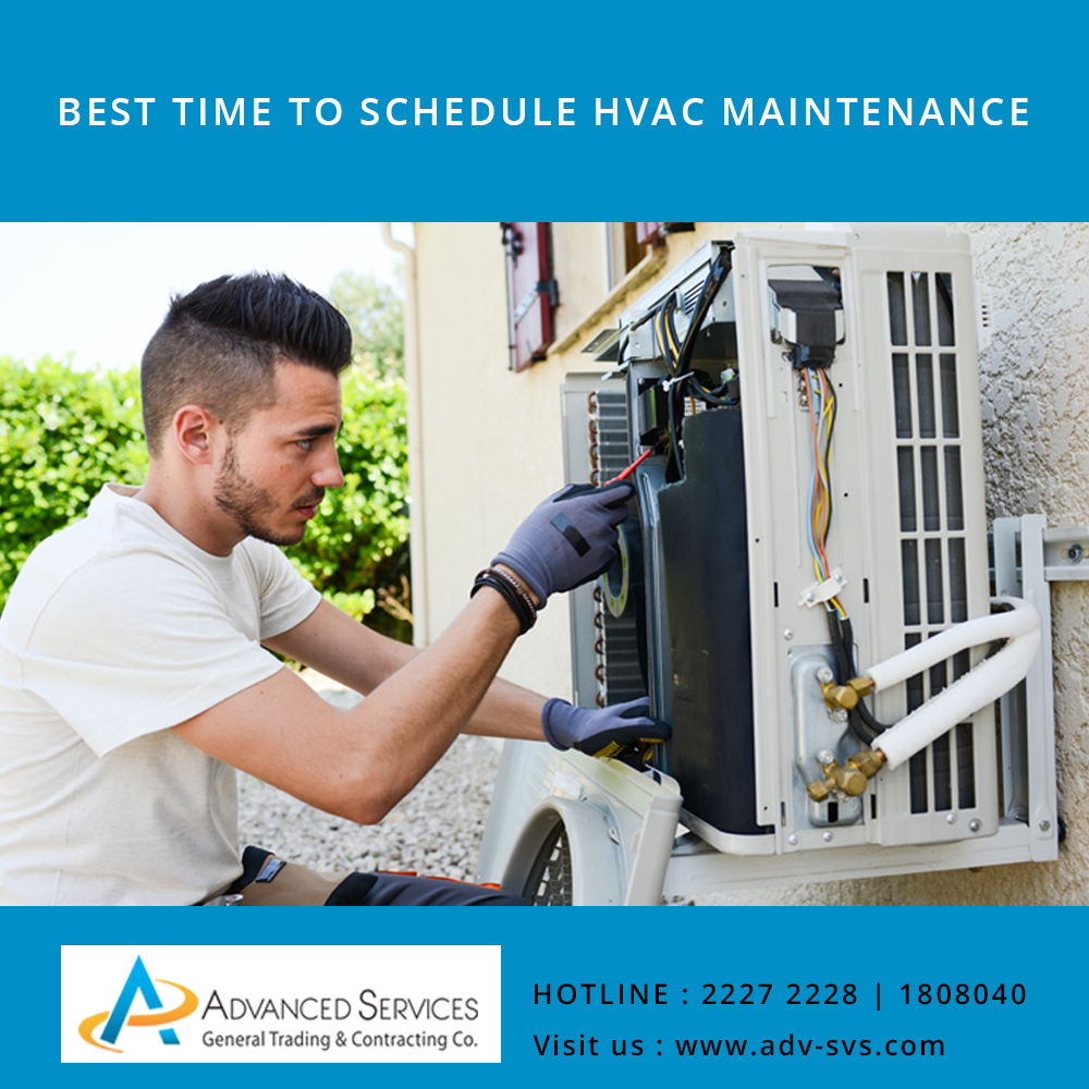 Suitable time to Schedule HVAC maintenance