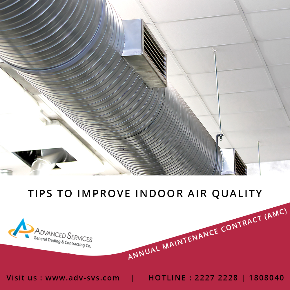 Step up indoor air quality by maintenance